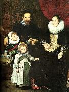 the painter and his family